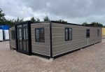 Tiny house XXL «Dallas De Luxe» 12 metros – chalet plegable de 3 dormitorios con acabados premium