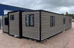 Tiny house XXL «Dallas De Luxe» 12 metros – chalet plegable de 3 dormitorios con acabados premium