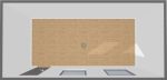 Pabellón de oficina 17 m² (6×2,9 m) – diseño moderno antracita y acabados de madera (aislamiento 100 mm)