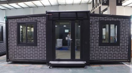Tiny house expandible «Deluxe» 2025 – 36 m² (19×20 pies) con baño completo