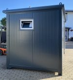 Contenedor oficina y vivienda 5×2,4 m con baño completo y ducha (aislamiento 7,5 cm)