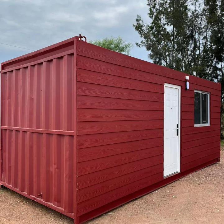 Casa contenedor 20 pies HC equipada – tiny house llave en mano (fibrocemento y diseño moderno) Casa contenedor 20 pies HC equipada – tiny house llave en mano (fibrocemento y diseño moderno)