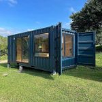 Casa contenedor prefabricada 20′ HC – módulo habitable aislado (acero y lana de roca)