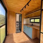 Casa contenedor prefabricada 20′ HC – módulo habitable aislado (acero y lana de roca)