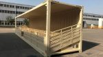 Tribuna móvil contenedor 40 pies HC – 74 plazas (abatible y transportable)