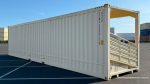 Tribuna móvil contenedor 40 pies HC – 74 plazas (abatible y transportable)