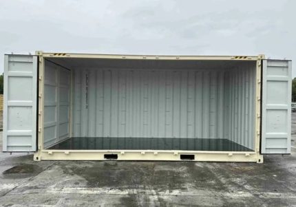 Contenedor marítimo 20 pies High Cube Open Side – apertura lateral y altura extra (nuevo)