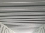 Contenedor marítimo 20 pies estándar – gris claro (nuevo, primer viaje – RAL 7035)