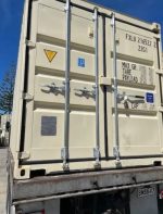 Contenedor marítimo 20 pies nuevo «primer viaje» – beige (descuentos por volumen)