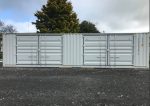 Contenedor marítimo 40 pies Side Door – configuración de 2 o 4 puertas laterales (nuevo/usado)