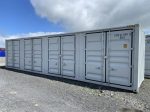 Contenedor marítimo 40 pies Side Door – configuración de 2 o 4 puertas laterales (nuevo/usado)