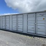 Contenedor marítimo 40 pies Side Door – configuración de 2 o 4 puertas laterales (nuevo/usado)