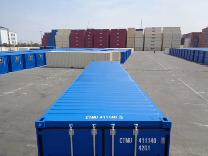 Contenedor marítimo 40 pies High Cube (HC) – altura extra 2,89 m (volumen máximo de almacenamiento)