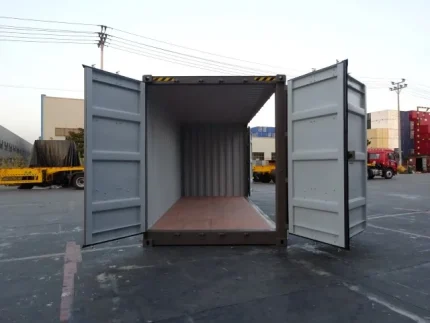 Contenedor 20 pies High Cube «Open Side» nuevo – apertura lateral total (altura 2,90 m)