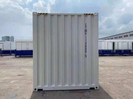 Contenedor marítimo de 10 pies (3 metros) – caja de almacenamiento compacta de acero (dimensiones ISO)