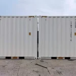 Contenedor marítimo de 10 pies (3 metros) – caja de almacenamiento compacta de acero (dimensiones ISO)
