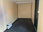 Contenedor oficina 20 pies (6 m) – aislado y cableado con persiana de seguridad (listo para usar)