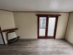Casa móvil «Chalet Wood Gray» 10,8 x 3,7 m – diseño moderno con bow window y doble entrada