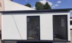 Módulo habitable 17 m² (6×2,9 m) «Studio» – con cocina y baño (aislamiento premium 100 mm)