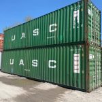 Contenedor marítimo 40 pies High Cube (HC) usado – 12 metros altura extra