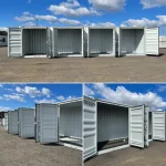 Contenedor 40 pies High Cube «Open Side» nuevo – apertura lateral total (sin pilar central)