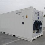 Contenedor marítimo frigorífico 20 pies (nuevo) – reefer estándar con motor Carrier / Thermo King
