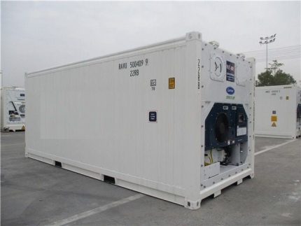 Contenedor marítimo frigorífico 20 pies (nuevo) – reefer estándar con motor Carrier / Thermo King