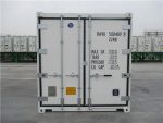 Contenedor marítimo frigorífico 20 pies (nuevo) – reefer estándar con motor Carrier / Thermo King