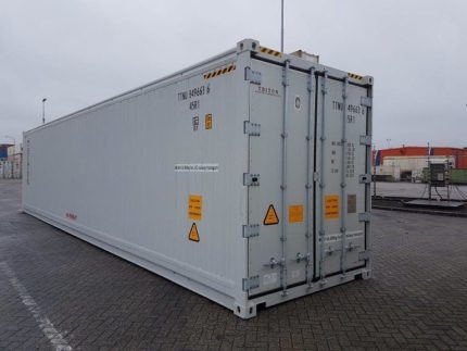 Contenedor frigorífico 40 pies High Cube (nuevo) – reefer -25 °C/+25 °C (certificado CSC y PTI)
