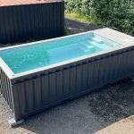 Piscina modular en contenedor – modelo Family 6 m