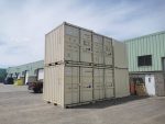 Contenedor marítimo de 10 pies estándar (3 metros) – caja compacta de acero Corten