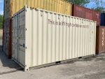 Contenedor marítimo 20 pies High Cube (HC) – altura extra 2,90 m (nuevo – acero Corten)
