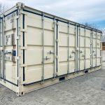 Contenedor marítimo 20 pies Open Side (OS) – acceso lateral total (nuevo – acero Corten)