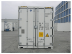 Contenedor frigorífico 45 pies reefer «Pallet Wide» – capacidad máxima 33 europalets (-25 °C / +25 °C)