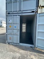 Contenedor marítimo 20 pies Double Door (túnel) – doble acceso frontal/trasero (nuevo)