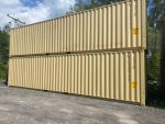 Contenedor marítimo 40 pies High Cube (HC) – 12 metros con altura extra (nuevo/primer viaje)
