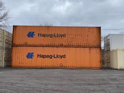 Contenedor marítimo 40 pies High Cube (HC) usado – 12 metros altura extra