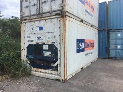 Contenedor frigorífico 20 pies usado (reefer) – motor Thermo King Magnum Plus (-40 °C / +30 °C)