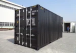 Contenedor 20 pies High Cube (HC) nuevo «primer viaje» – negro (6 m x 2,90 m)