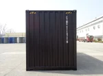 Contenedor 20 pies High Cube (HC) nuevo «primer viaje» – negro (6 m x 2,90 m)