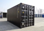 Contenedor 20 pies High Cube (HC) nuevo «primer viaje» – negro (6 m x 2,90 m)