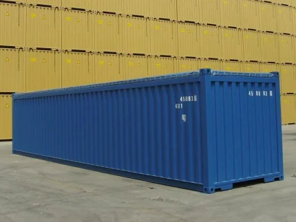 Contenedor 40 pies Open Top nuevo – techo abatible para carga con grúa (lona incluida)