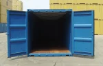 Contenedor 40 pies Open Top nuevo – techo abatible para carga con grúa (lona incluida)