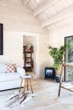 Casa modular moderna de madera con terraza incluida