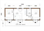Casa modular moderna de madera con terraza incluida
