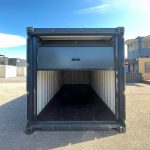 Contenedor marítimo 20 pies – con puerta enrollable