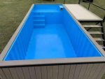 Piscina en contenedor 6 m × 2,5 m – completa, moderna y lista para instalar