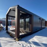 Casa modular con terraza 36 m²