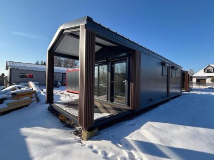Casa modular con terraza 36 m²