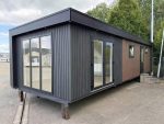 Contenedor T2 Overson Wood – chalet modular premium 11,50 x 4,00 m